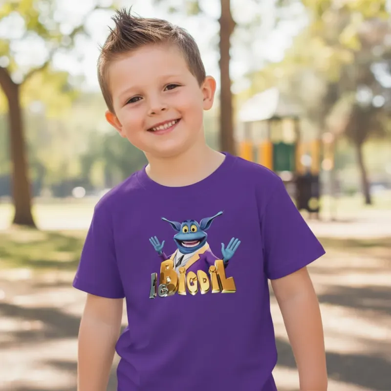 T-shirt bio enfant Le Bigdil – Le classique culte en coton responsable
