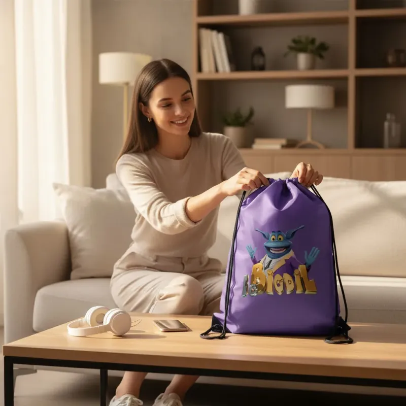 Sac à dos cordelettes Le Bigdil – L’accessoire fan léger & pratique