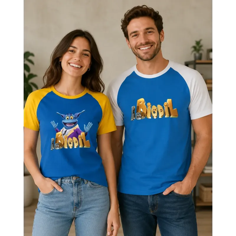 Tee shirt Bicolore Unisexe Le Bigdil